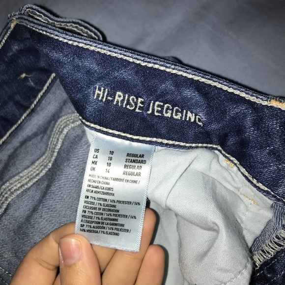 American Eagle Jegging size 10 R - Picture 4 of 5